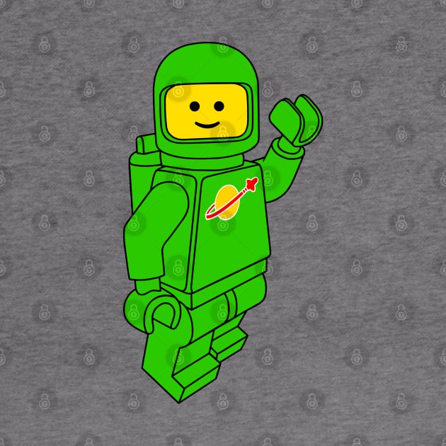 Spaceman! (Green) by HenriDefense